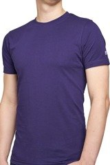 Kedar purple t-shirt with logo on sleeve