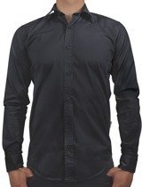 Kedar shirt slim fit black